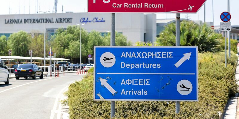 Auch der Flughafen Larnaka ist vom Streik betroffen. (Archivbild) - Foto: Christoph Reichwein/dpa