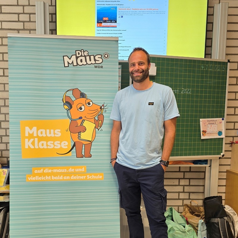 POL-NE: Polizei Rhein-Kreis Neuss in der Maus Klasse - Foto: presseportal.de