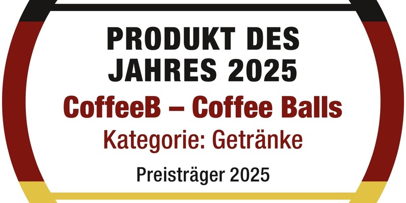 Exklusivmarke überzeugt: CoffeeB als Produkt des Jahres 2025 ausgezeichnet - Foto: presseportal.de