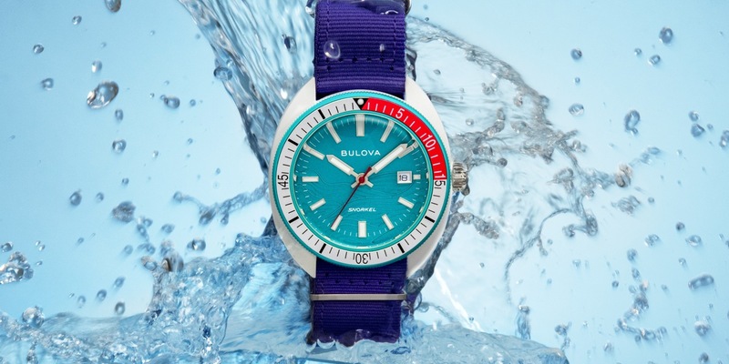 Meerestauglich: BULOVA Snorkel Limited Edition - Hybrid-Keramik & #tide ocean material® - Foto: presseportal.de