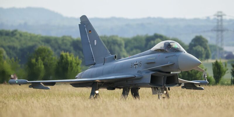 Eurofighter sind bereits jetzt im polnischen Luftraum im Einsatz - Foto: Christoph Reichwein/dpa
