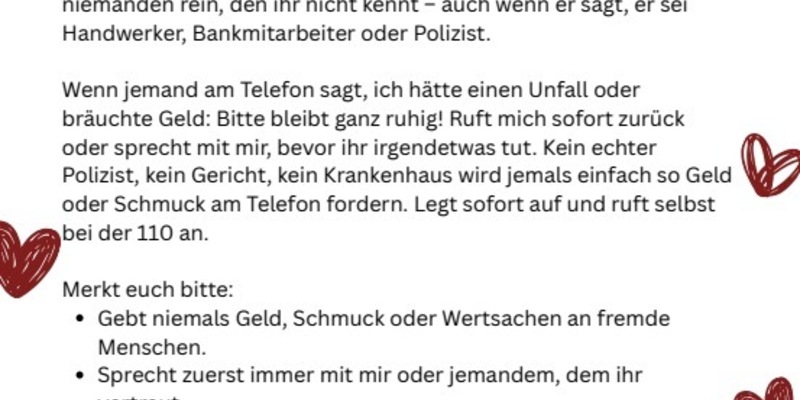 POL-DU: Stadtgebiet: Wieder Trickbetrüger unterwegs - Polizei Duisburg ruft Enkel auf: Helft mit, Oma und Opa zu schützen - Foto: presseportal.de