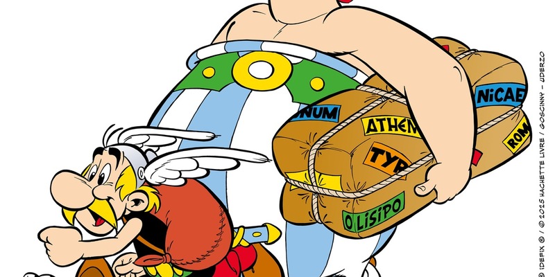 Asterix und Obelix checken die Reisepässe - 41 Tage bis zum 41. Abenteuer! - Foto: presseportal.de