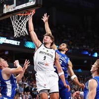 Franz Wagner und die deutschen Basketballer wollen den EM-Titel. - Foto: Matthias Stickel/dpa