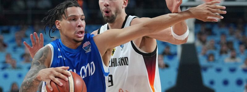 Franz Wagner und die deutschen Basketballer stehen im EM-Finale. - Foto: Sergei Grits/AP/dpa