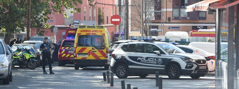Bei der Explosion in einem dreistöckigen Gebäude in Madrid wurden ein Lokal und eine Bar im Erdgeschoss zerstört sowie darüberliegende Wohnungen beschädigt. - Foto: Gustavo Valiente/EUROPA PRESS/dpa
