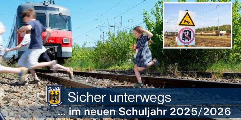 Bundespolizeidirektion München: Sicher unterwegs im neuen Schuljahr / Die Bundespolizei gibt Tipps für Eltern und Schulkinder - Foto: presseportal.de