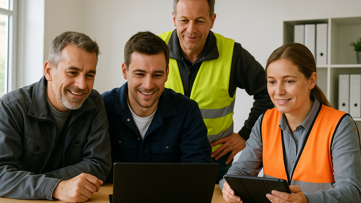 Handwerkersoftware im Test - Foto: KI