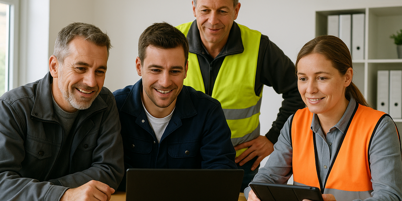 Handwerkersoftware im Test - Foto: KI