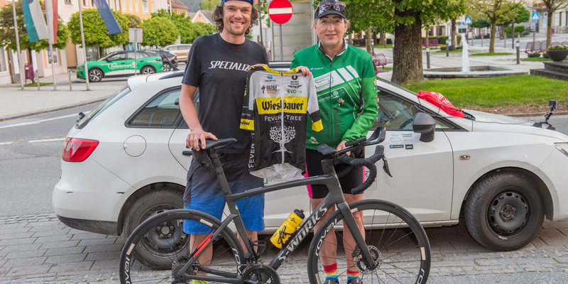 Christoph und Sandra - Foto: Ride4Hope Austria über pressetext.de