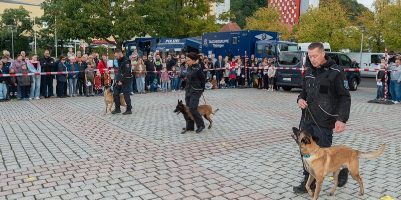 LPI-SHL: Rückblick auf den Tag der Polizei in Südthüringen - Foto: presseportal.de