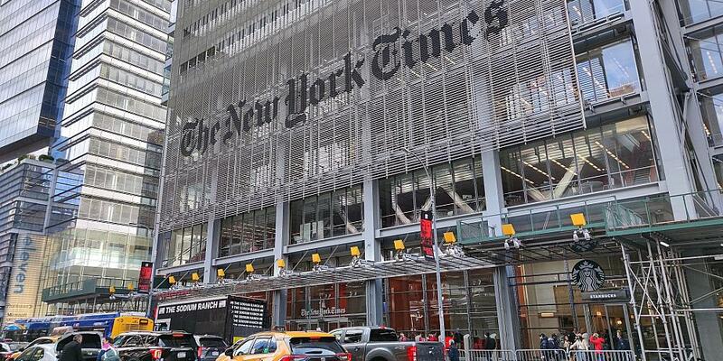 Hauptsitz der New York Times (Archiv) - Foto: über dts Nachrichtenagentur
