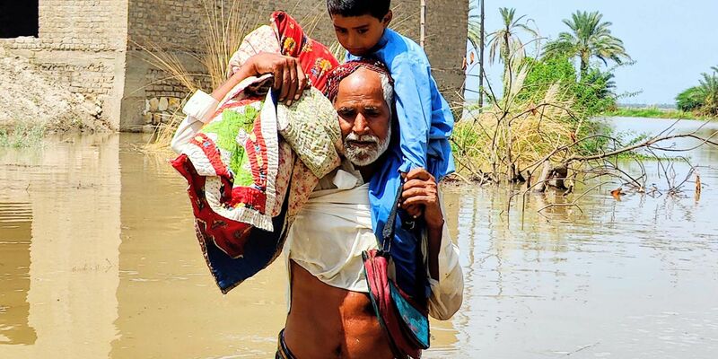 Unwetter in Pakistan - Foto: Ppi/PPI via ZUMA Press Wire/dpa