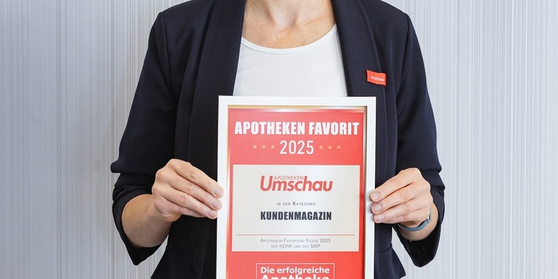 Apotheken-Favoriten 2025: Apotheken Umschau erneut auf Platz 1 - Foto: presseportal.de