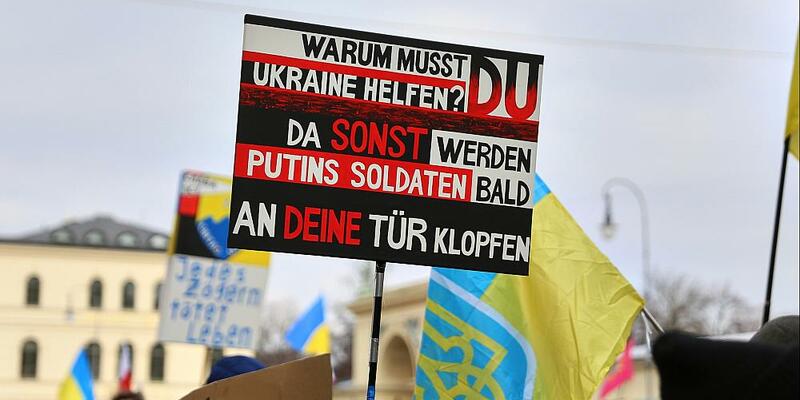 Pro-Ukraine-Demo (Archiv) - Foto: über dts Nachrichtenagentur