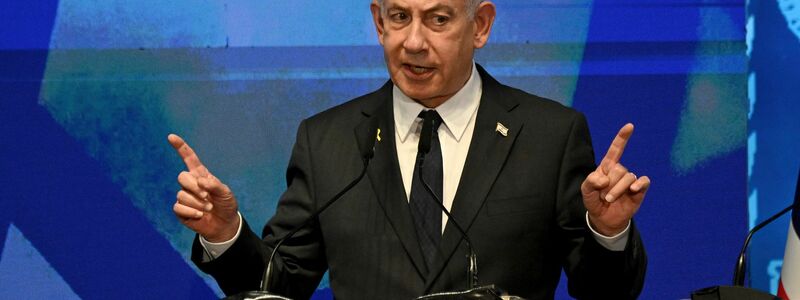 Israels Premier Netanjahu droht einmal mehr der Hamas. (Archivbild) - Foto: Debbie Hill/Pool UPI/AP/dpa