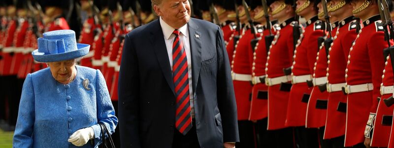 Trump war bereits 2019 zum Staatsbesuch im Vereinigten Königreich. (Archivbild) - Foto: Matt Dunham/AP POOL/dpa