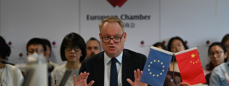 China muss laut EU-Kammerpräsident Eskelund handeln, wenn es weiter ausländische Investitionen will.   - Foto: Johannes Neudecker/dpa/dpa-mag