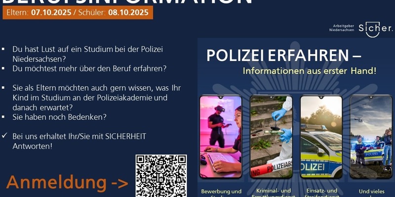 POL-HM: Traumberuf Polizist? Informationsabende für Interessierte - Foto: presseportal.de