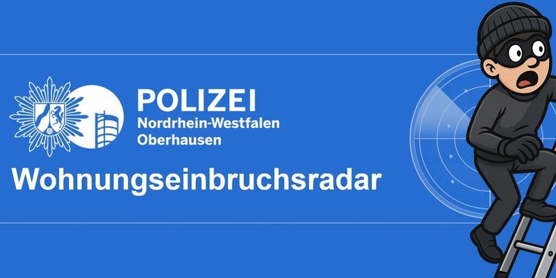 POL-OB: Wohnungseinbruchsradar in Oberhausen - Foto: presseportal.de