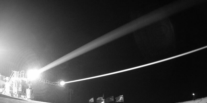 Laser-Luftabwehrsystem «Iron Beam» - Foto: -/Israelisches Verteidigungsministerium/dpa