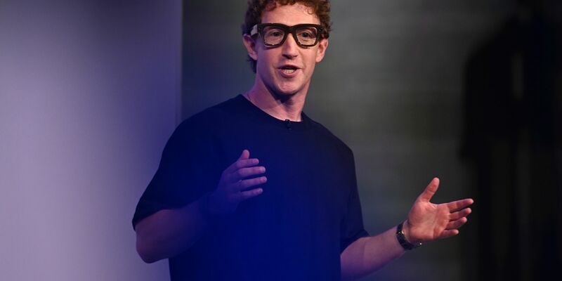 Im Vergleich zu herkömmlichen Brillenfassungen fallen die deutlich breiteren Bügel auf.  - Foto: Nic Coury/AP/dpa