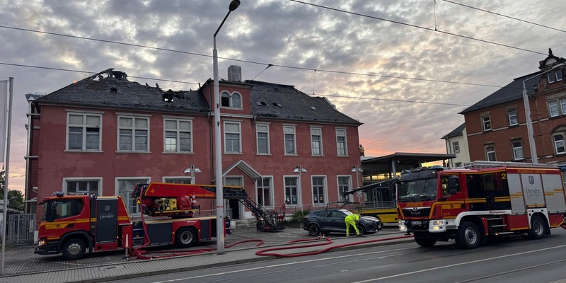 FW Dresden: Informationen zum Einsatzgeschehen von Feuerwehr und Rettungsdienst in der Landeshauptstadt Dresden vom 17. September 2025 - Foto: presseportal.de