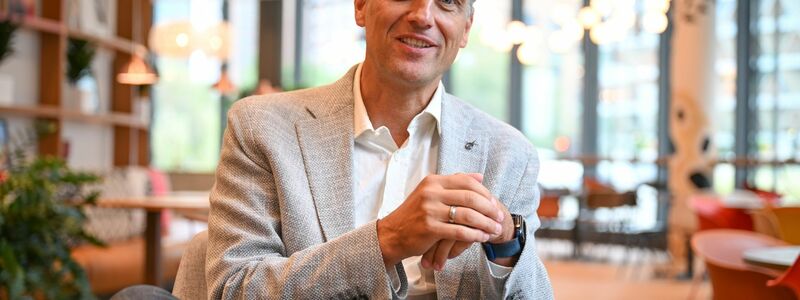 Seit 20 Jahren bei Amazon und seit knapp vier Jahren sein Deutschlandchef: Manager Rocco Bräuniger. - Foto: Wolf von Dewitz/dpa