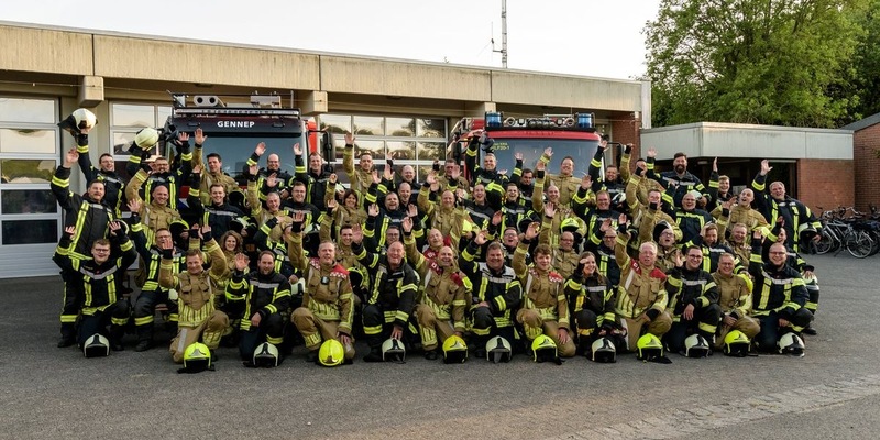 FW Kranenburg: 50 Jahre Freundschaft: Feuerwehr Kranenburg und Brandweer Gennep feiern Jubiläum - Foto: presseportal.de