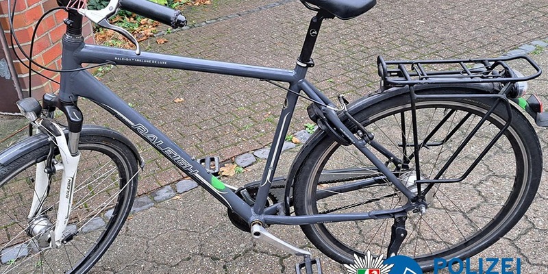 POL-WAF: Drensteinfurt. Besitzer eines Herrenrades der Marke Raleigh gesucht - Foto: presseportal.de