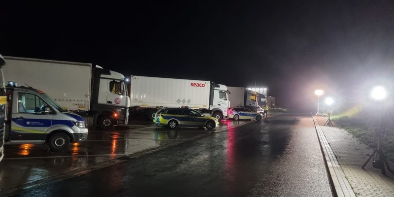 POL-GÖ: (320/2025) ROADPOL Safety Days: Autobahnpolizei Göttingen kontrolliert den gewerblichen Güterverkehr auf der A 7 - hohe Beanstandungsquote - Foto: presseportal.de