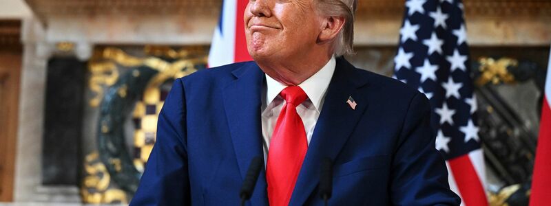 Das britische Königshaus hofierte den US-Präsidenten. - Foto: Leon Neal/POOL Pool Getty Images/AP/dpa
