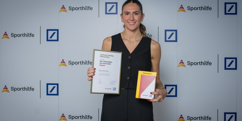 Basketball-Olympiasiegerin Marie Reichert ist Sport-Stipendiatin des Jahres 2025 - Foto: presseportal.de