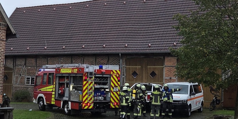 FW-WRN: Löschgruppe Langern übte mit Löschzug aus Selm - Foto: presseportal.de