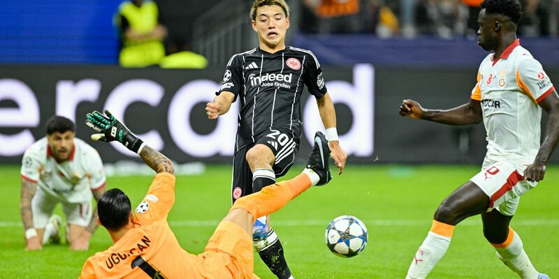 Brachte Eintracht Frankfurt in Führung: Can Uzun. - Foto: Uwe Anspach/dpa