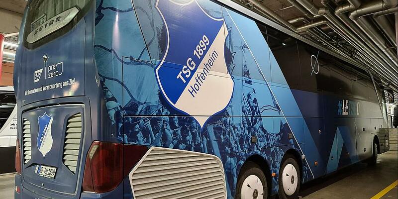 Mannschaftsbus der TSG Hoffenheim (Archiv) - Foto: über dts Nachrichtenagentur