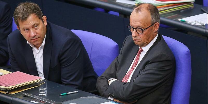 Lars Klingbeil und Friedrich Merz am 17.09.2025 - Foto: über dts Nachrichtenagentur