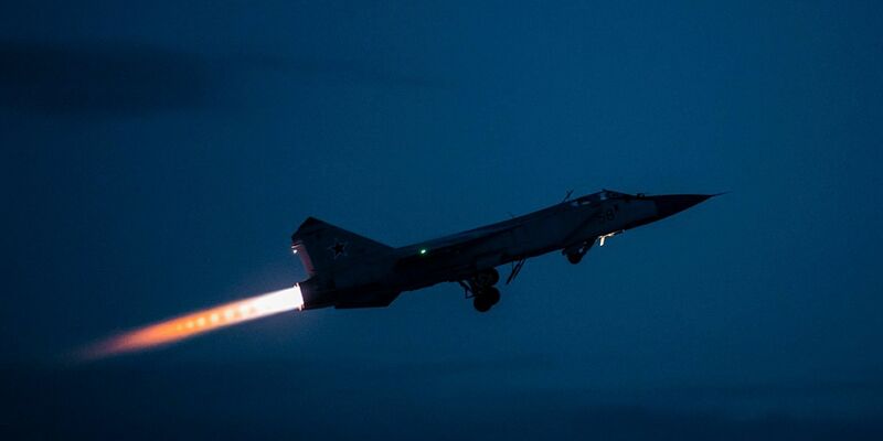 Die MiG-31 gehört zu den Standardmodellen der russischen Luftwaffe. (Archivbild) - Foto: Uncredited/Russian Defense Ministry Press Service/AP/dpa