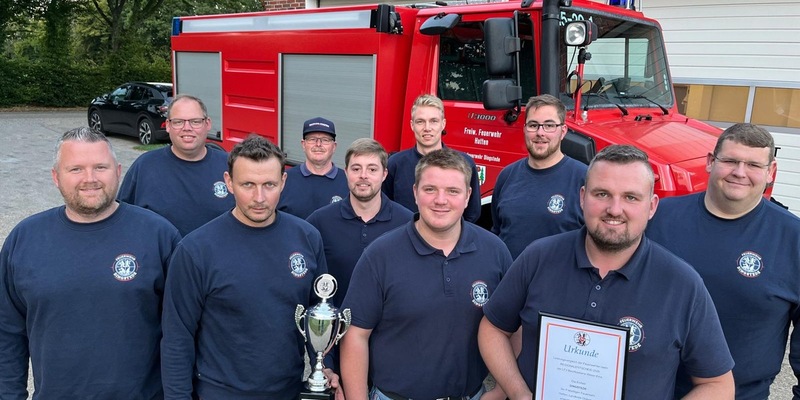 FW-OLL: Erfolgreicher Regionalentscheid in Messingen - Feuerwehr Dingstede erreicht zweiten Platz und qualifiziert sich für den Landesentscheid - Foto: presseportal.de