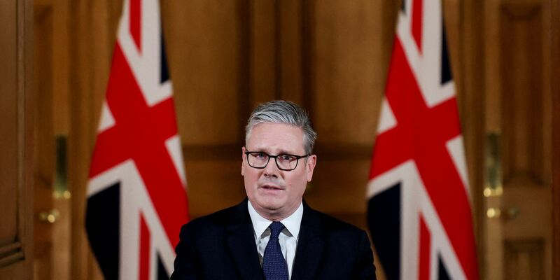 Der britische Premier Keir Starmer will Medienberichten zufolge die Anerkennung eines Staats Palästina verkünden. (Archivfoto) - Foto: Toby Melville/Pool Reuters/AP/dpa