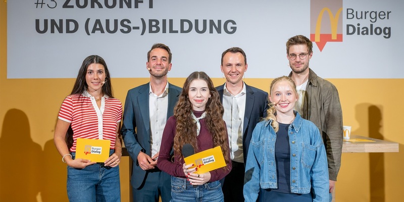 McDonald's Burger Dialog: Gen Z fordert Perspektiven bei der Bildung - Politik verspricht zu handeln - Foto: presseportal.de