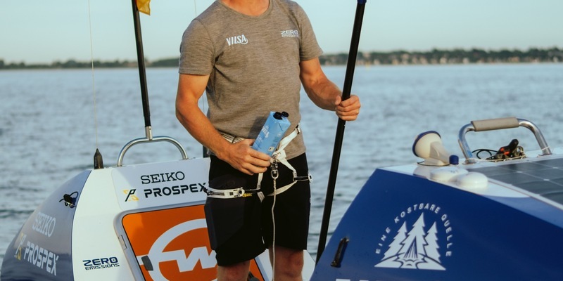 Spektakuläre Reise über den Atlantik beginnt: VILSA unterstützt Klimaschutz-Expedition auf dem SUP - Foto: presseportal.de