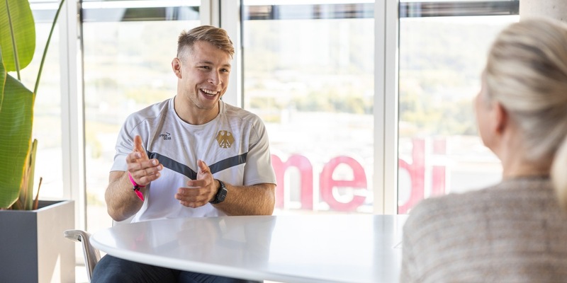 Judoka Johann Lenz nach dem Riss seines Innenmeniskus / Ich arbeite hart für mein Comeback - Olympia 2028 ist das Ziel! - Foto: presseportal.de