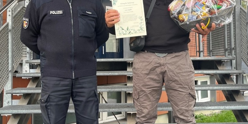 POL-NB: Ehrung für Zivilcourage in Neubrandenburg und Neustrelitz - Foto: presseportal.de