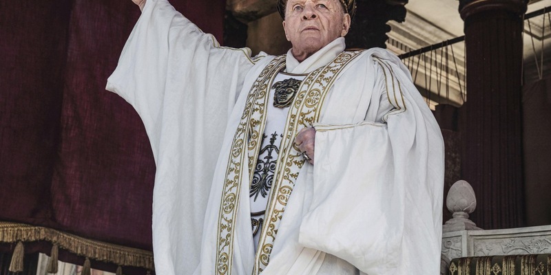 Hollywoodstar Anthony Hopkins brilliert als Römischer Kaiser in der US-Serie Those About to Die auf ProSieben und Joyn - Foto: presseportal.de