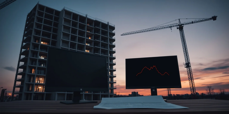 Immobilienkrise: Wohnungsbau bricht historisch ein - Foto: über boerse-global.de