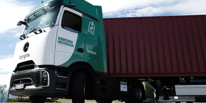 Erster E-Lkw - bonprix setzt auf E-Mobilität - Foto: presseportal.de