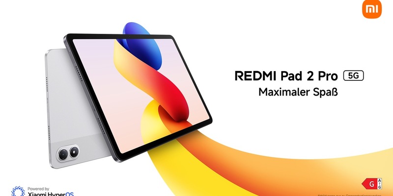 REDMI stellt neue REDMI Pad 2 Pro Serie vor - Foto: presseportal.de