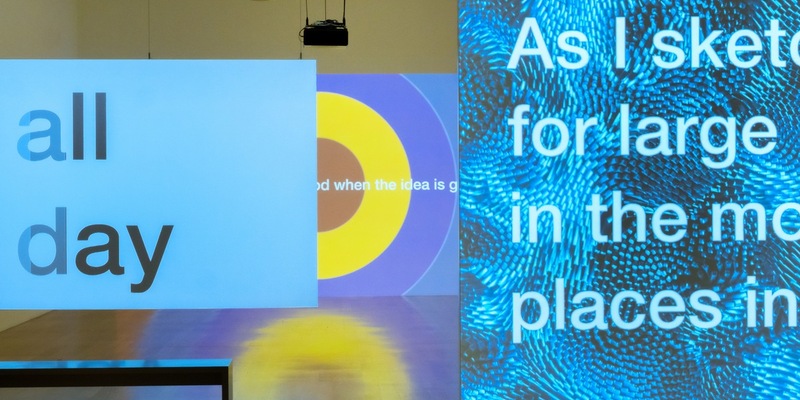Tony Cokes bringt Farbe, Text und Sound ins Kunstmuseum Liechtenstein - Foto: presseportal.de