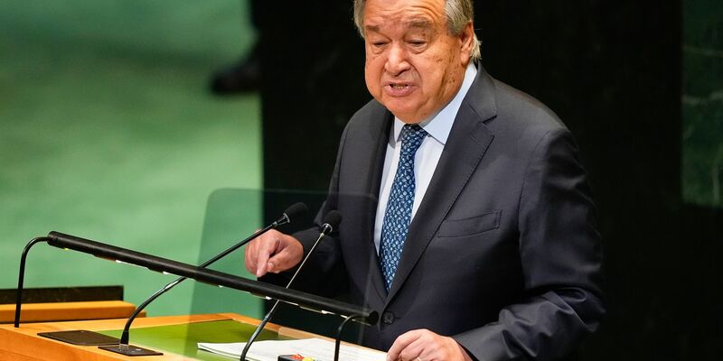 UN-Generalsekretär António Guterres. (Archivbild) - Foto: Yuki Iwamura/AP/dpa